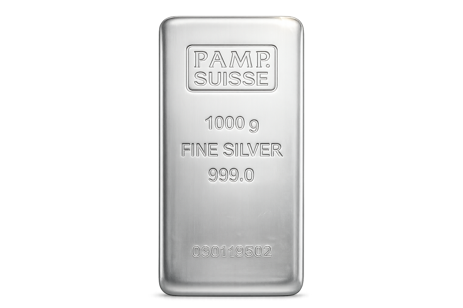 سبيكة فضة 1000 جرام — بامب سويس