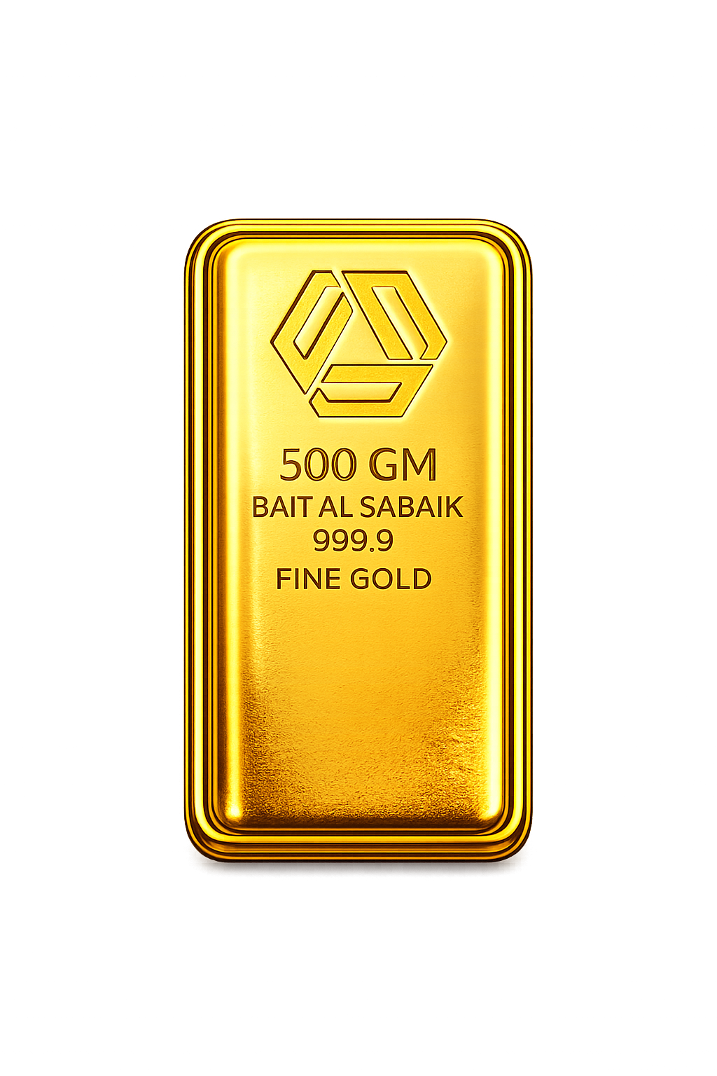 سبيكة ذهب 500 جرام 999.9
